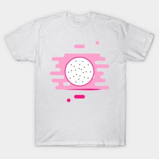 Dragon fruit Pitaya in a splash of juice T-Shirt